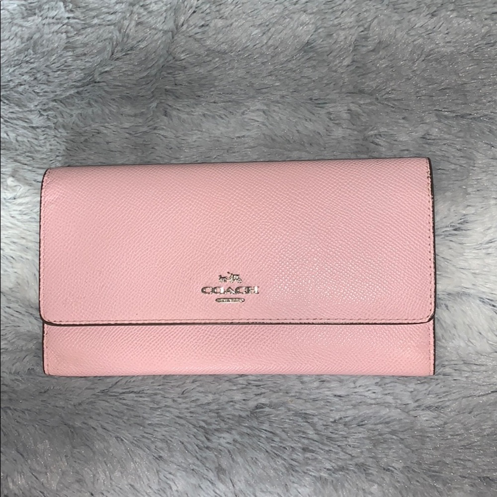 Coach pink🌸🔆wallet